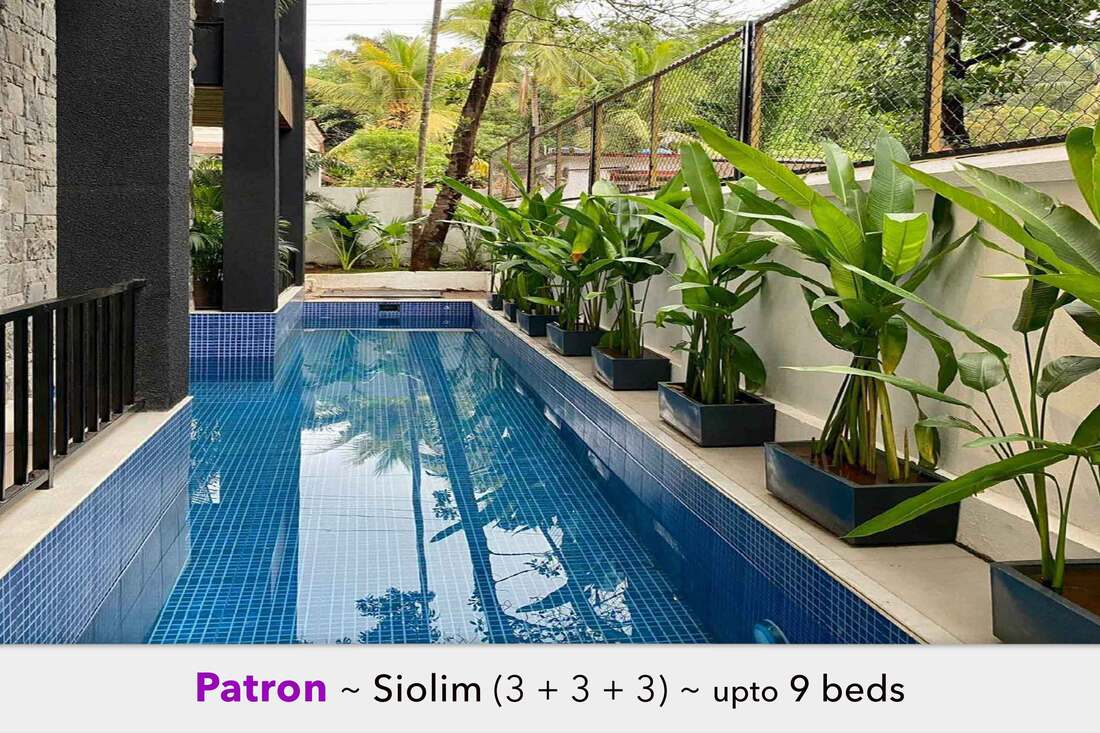 siolim scapes near thalassa villa with pool